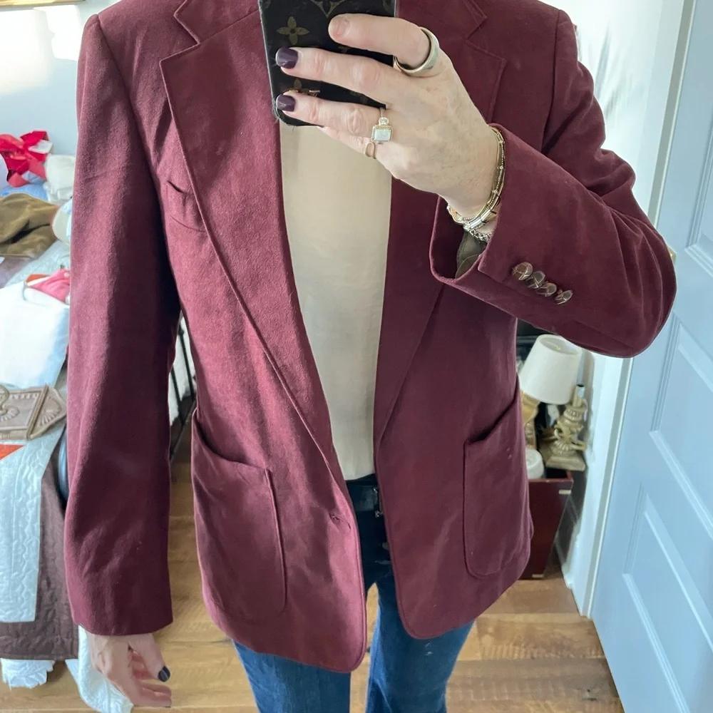 Vintage Ref-Orange Sport Coat Blazer